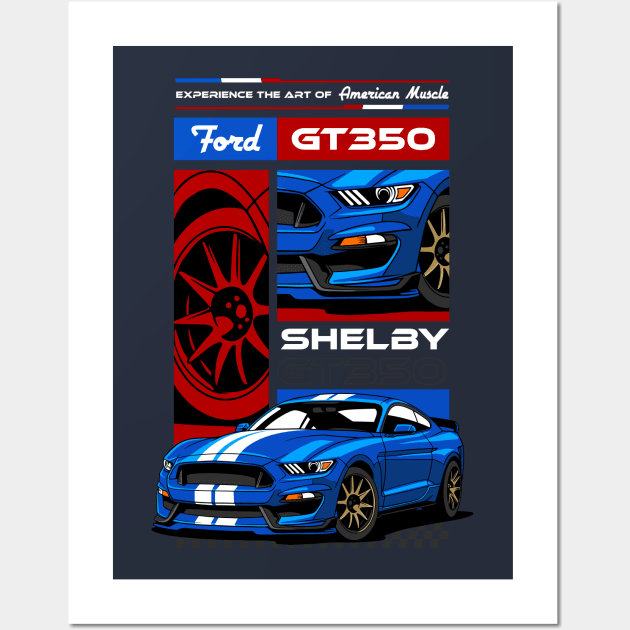 GT350 Wall Art by Harrisaputra